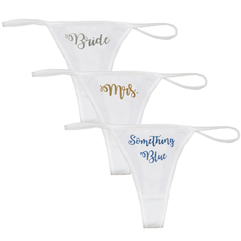 Bridal Shower Gift. Mrs. Underwear. Bride Lingerie. Bride Panties
