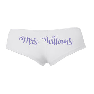 Mr Mrs Personalized Underwear Set, Custom Bridal Underwear, Gift For Bride  Groom, Anniversary Underwear Set, newly Wedding Underwear – KEMOLENE™