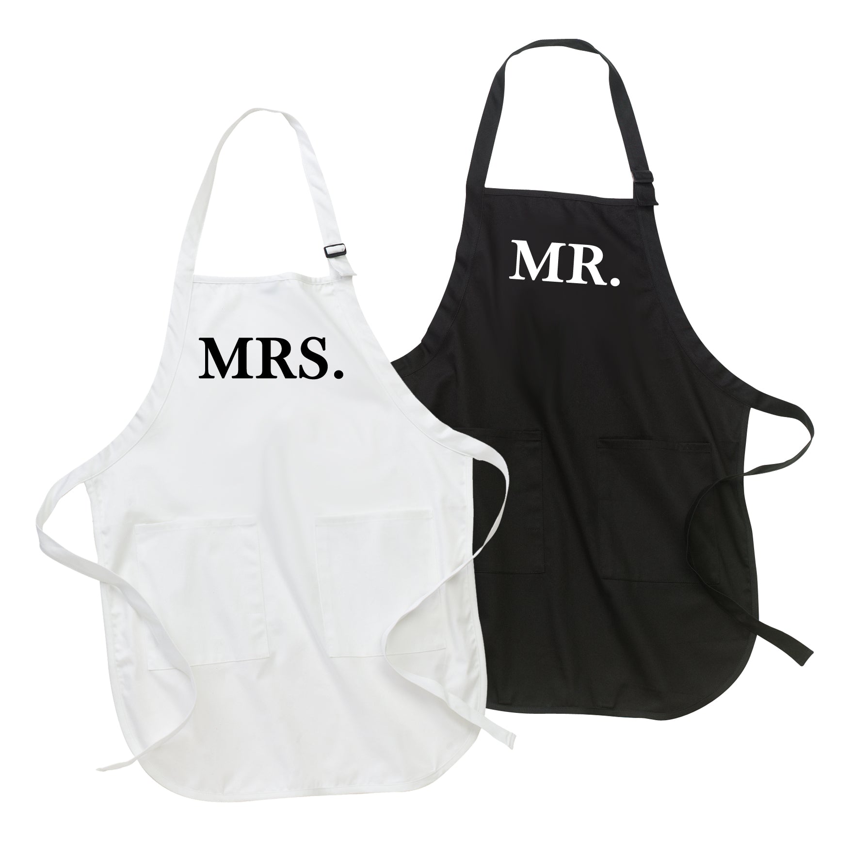 Mr And Mrs Apron Set Ts For The Couple Bridal Shower T Classy Bride